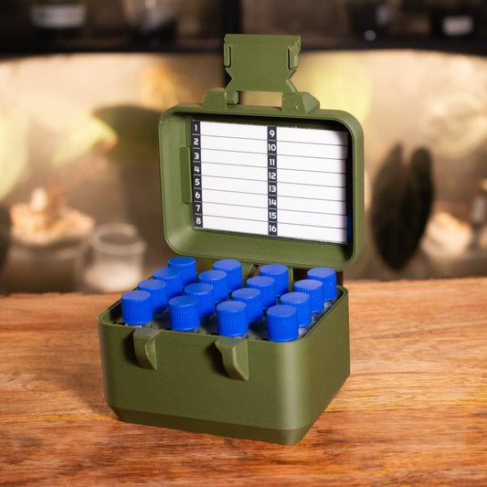 Pollen Freezer Organizer - Hobbyist Edition Moss Green